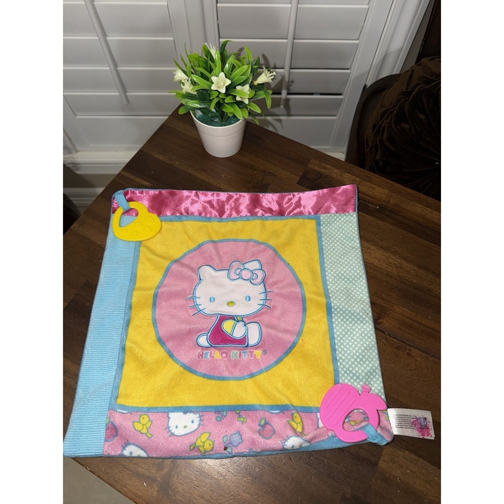 Sanrio Hello Kitty Lovey Pink Security Baby Hard To Find